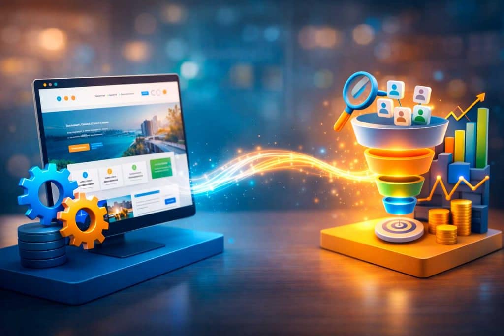 Desenvolvimento web + crescimento: onde entram Consultor SEO e Consultor de Marketing Digital